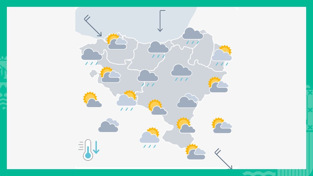 EGURALDIA | Goizean zaparradak botako ditu