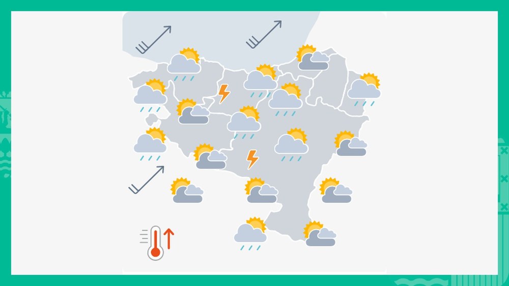 EGURALDIA | Hego-haizea bizi ibiliko da