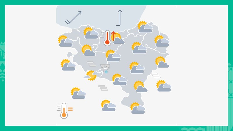 EGURALDIA | Hego-haizea ibiliko da, bolada gogorrekin egunaren bigarren partean