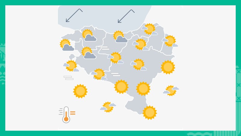 EGURALDIA | Hodei gutxi zeru urdinean