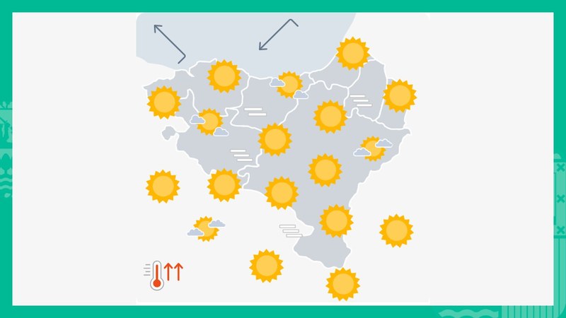 EGURALDIA | Hodeiak desagertzen joango dira