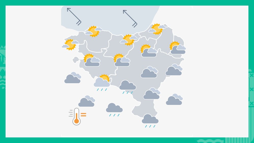 EGURALDIA | Hodeiak eta ostarteak izango ditugu
