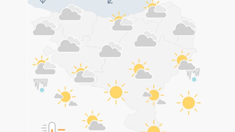 EGURALDIA | Hodeiak nagusi gaurkoan ere
