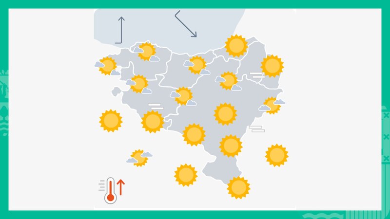 EGURALDIA | Hodeiak ugarituko dira arratsaldean zehar