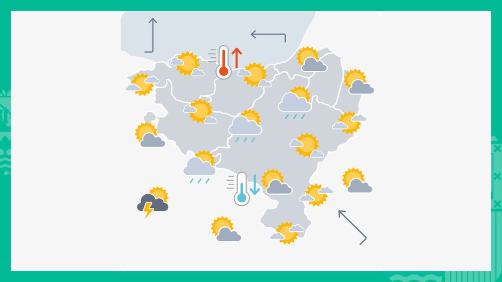 EGURALDIA | Hodeiak ugarituz joango dira