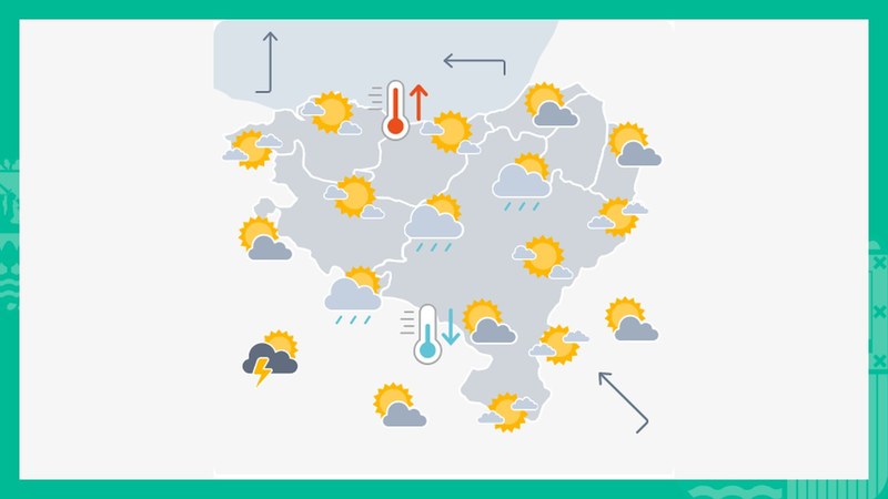 EGURALDIA | Hodeiak ugarituz joango dira
