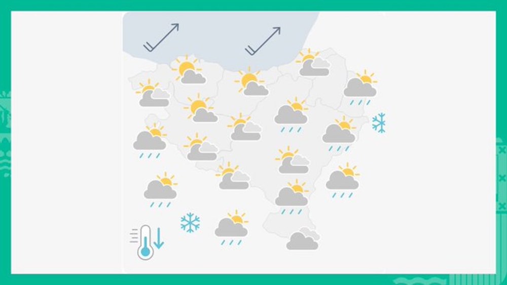 EGURALDIA | Hodeiak ugaritzen joango dira