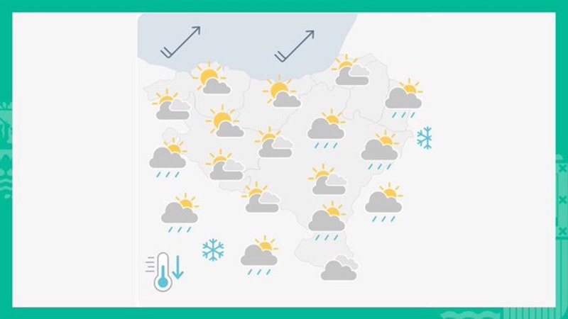 EGURALDIA | Hodeiak ugaritzen joango dira
