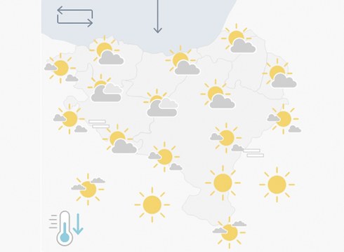 EGURALDIA | Hodeitsu egongo da eta arratsaldean euria egin dezake