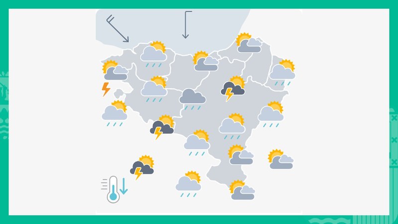 EGURALDIA | Hodeitsu egongo da eta eguerditik aurrera euria egin dezake