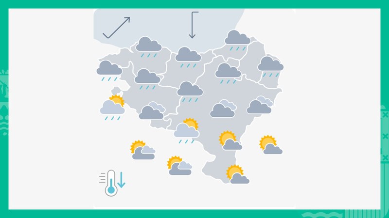 EGURALDIA | Iritsi dira hotza eta euria