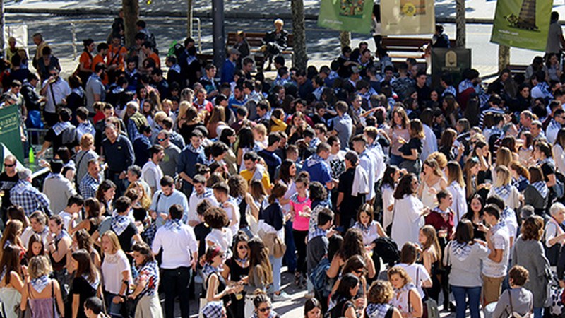 Eguraldia lagun, giro ederrean joan zaigu goiza #SagardoEgunean