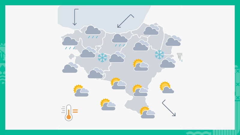 EGURALDIA | Olentzerok eta Mari Domingik euriari egin beharko diote aurre opariak banatzeko