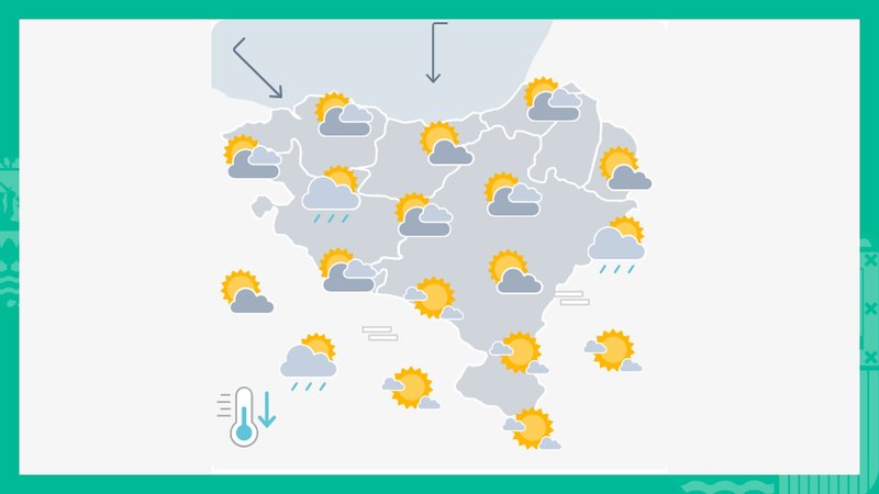EGURALDIA | Tarteka behe-hodeiak nagusituko dira