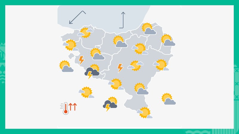 EGURALDIA | Tenperatura altuak egun hauetan