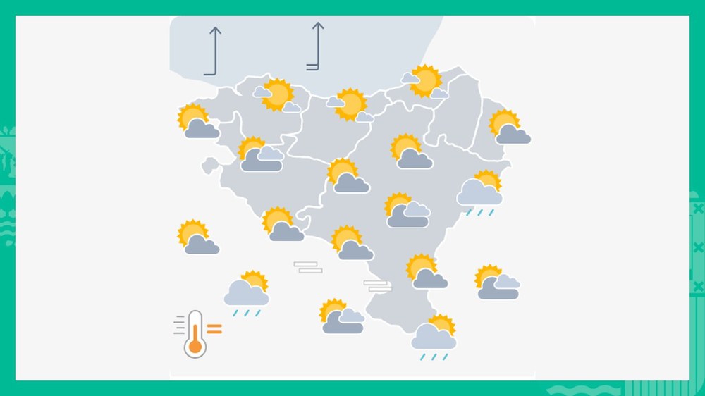 EGURALDIA | Tenperaturak behera hoango dira poliki-poliki