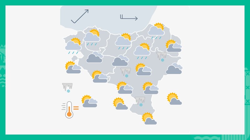 EGURALDIA | Tenperaturak jaitsi egin dira neguaren hasieran