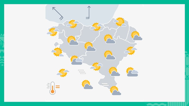 EGURALDIA | Tenperaturek gora egiten jarraitzen dute