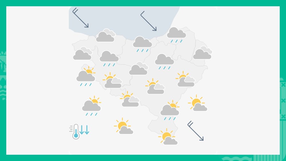 EGURALDIA | Tenperaturek nabarmen egingo dute behera