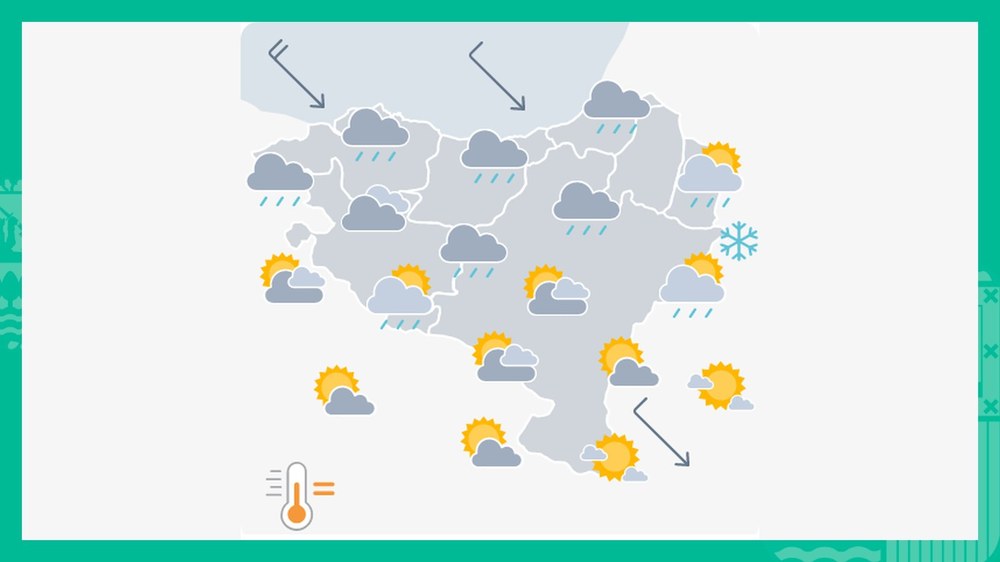 EGURALDIA | Zaparrada batzuk botako ditu
