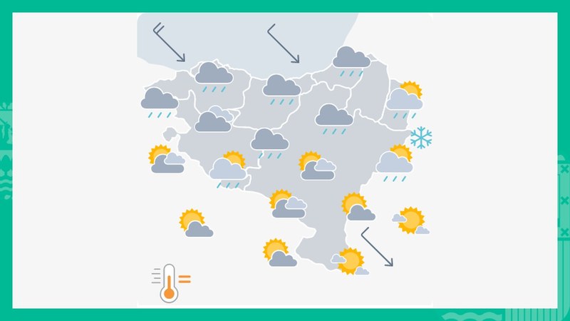 EGURALDIA | Zaparrada batzuk botako ditu