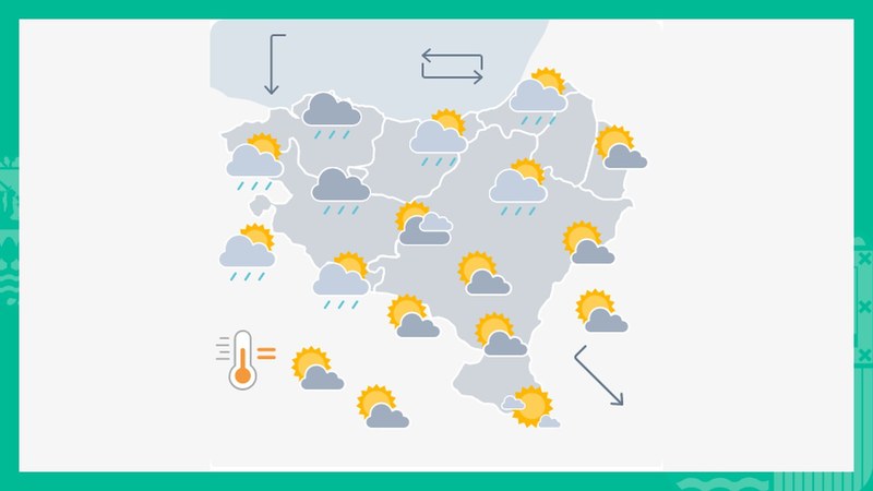 EGURALDIA | Zaparrada txikiak botako ditu