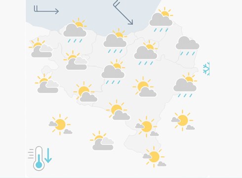 [EGURALDIA] Zaparrada txikiak botako ditu egunean zehar