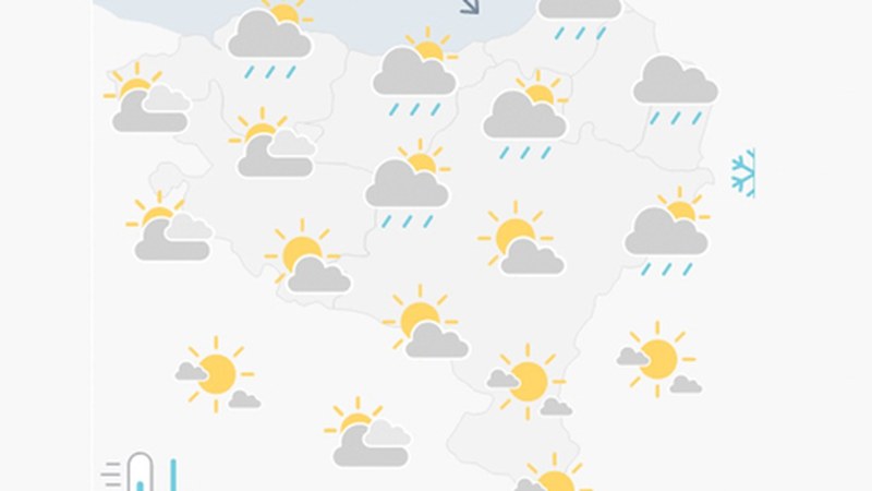 [EGURALDIA] Zaparrada txikiak botako ditu egunean zehar