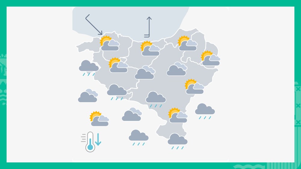 EGURALDIA | Zaparrada txikiak egin ditzake han-hemenka