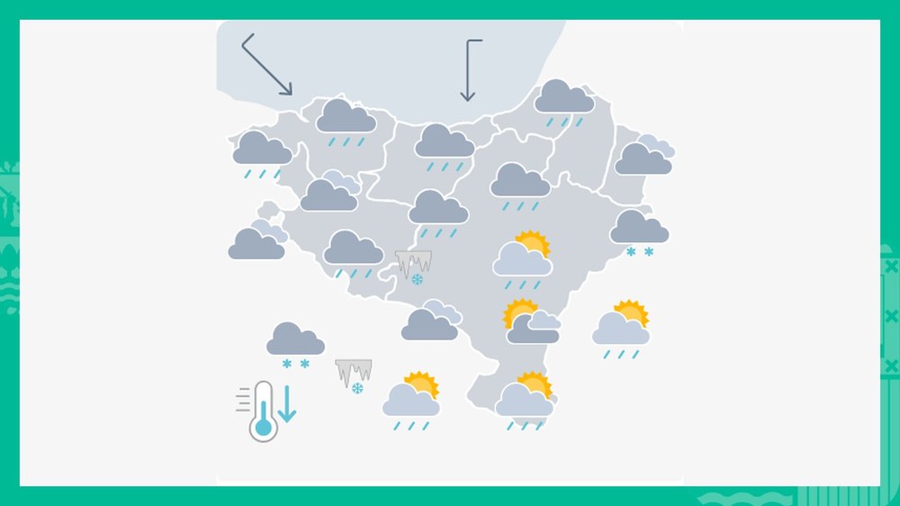 EGURALDIA | Zaparradak bota ditzake egunean zehar