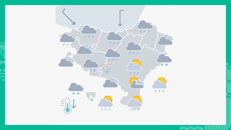 EGURALDIA | Zaparradak bota ditzake egunean zehar