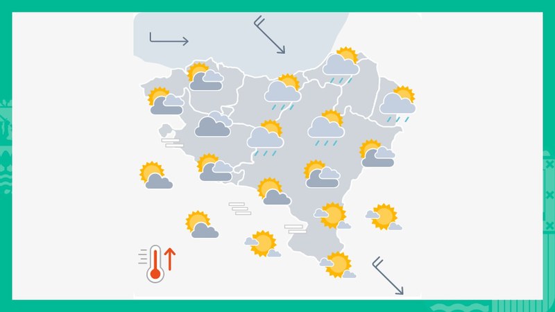 EGURALDIA | Zaparradak botako ditu iluntzean