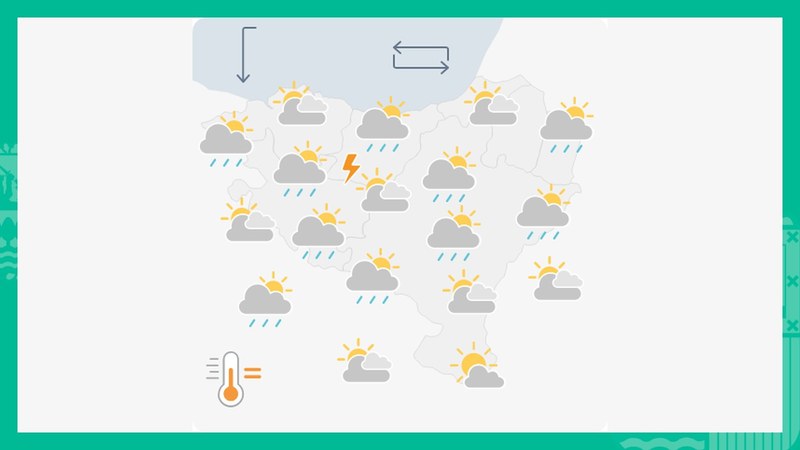 EGURALDIA | Zaparradak botako ditu nohizbehinka