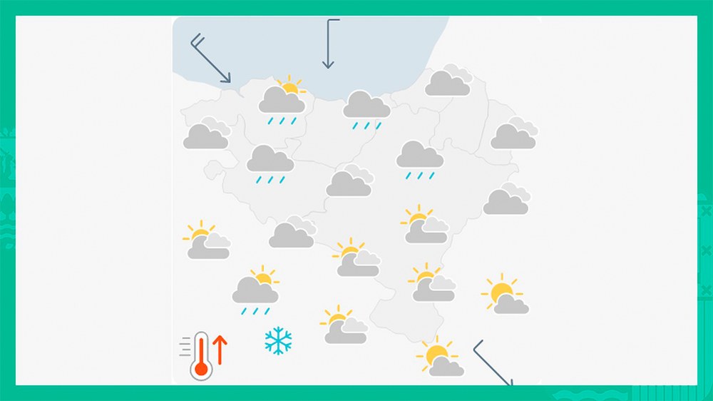 EGURALDIA | Zaparradak botako ditu nohizbehinka