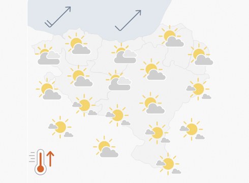 EGURALDIA | Arratsalde-gauean zaparrada txikiak botako ditu