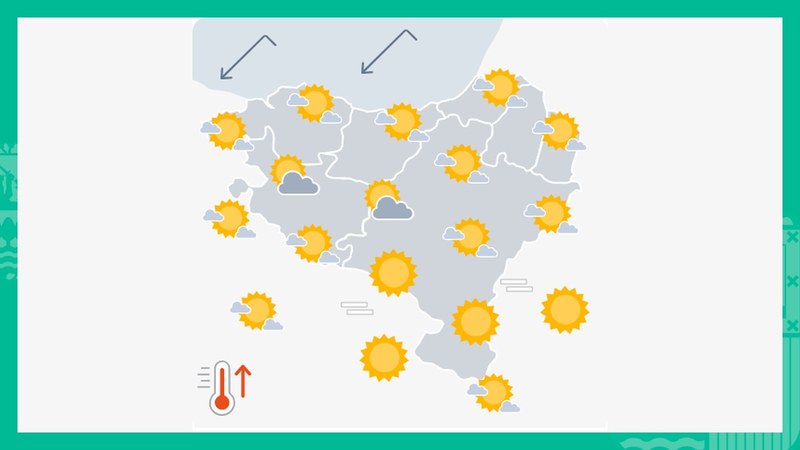 EGURALDIA | Zeru urdina izango dugu