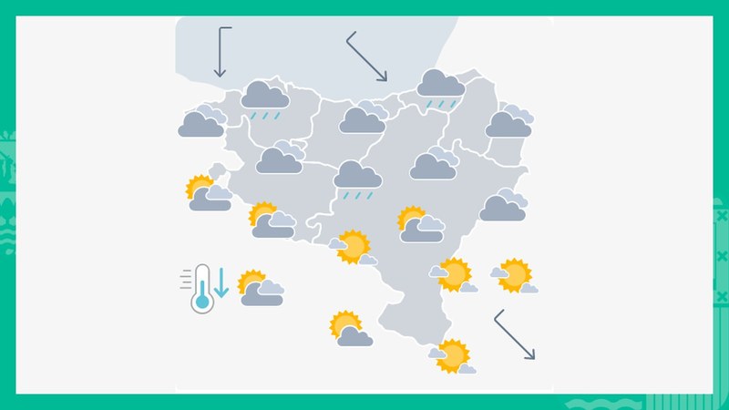EGURALDIA | Zerua estalita egongo da egun guztian zehar