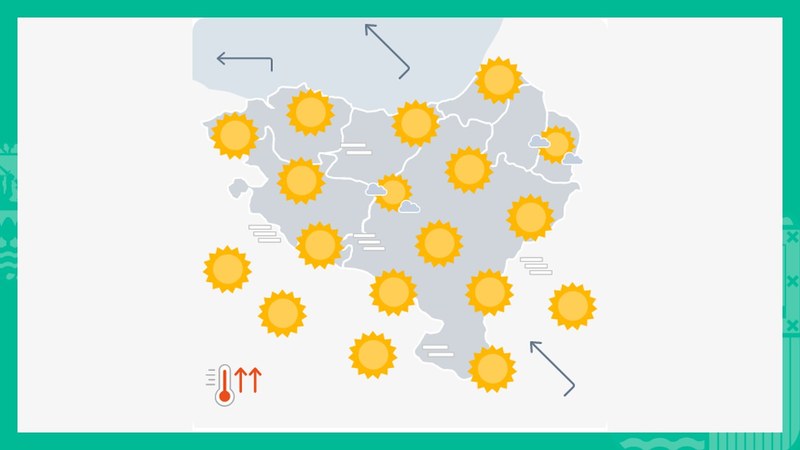 EGURALDIA | Zerua hodei gutxirekin egongo da