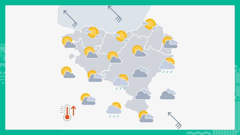 EGURALDIA | Zerua oskarbi egongo da egunaren zatirik handienean