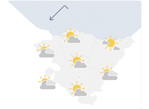 EGURALDIA | Zerua tarteka hodeitsu egongo da