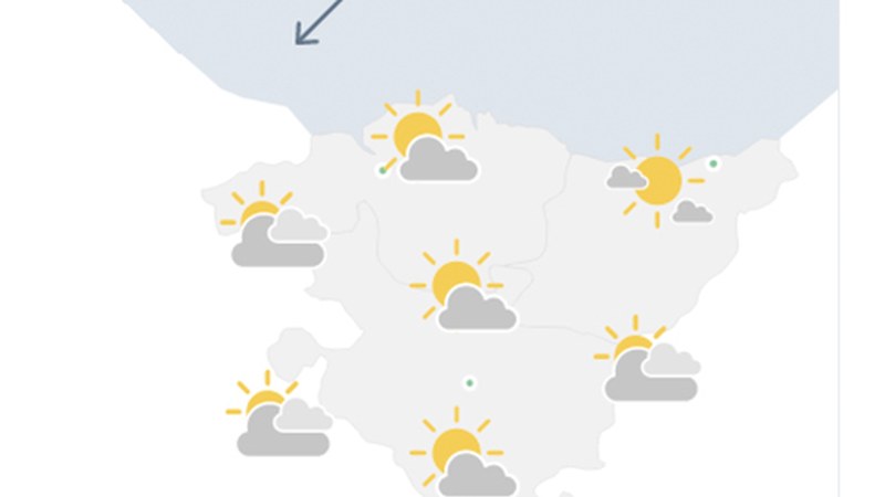EGURALDIA | Zerua tarteka hodeitsu egongo da