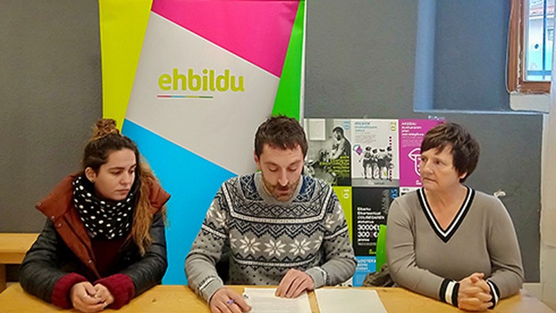 EH Bilduk 37 proposamen aurkeztu dizkio PSE-ren aurrekontu zirriborroari