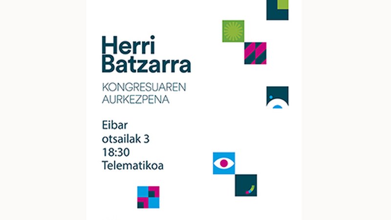 EH Bilduren II. Kongresuari buruzko azalpenak emateko batzar telematikoa egingo dute gaur 18:30ean