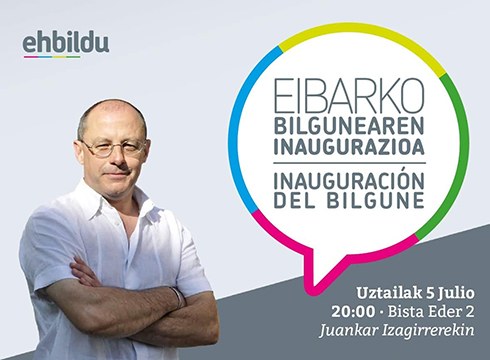 EH Bilduren lokal berria zabalduko dute Bista Eder kalean, gaur iluntzeko 20:00etan