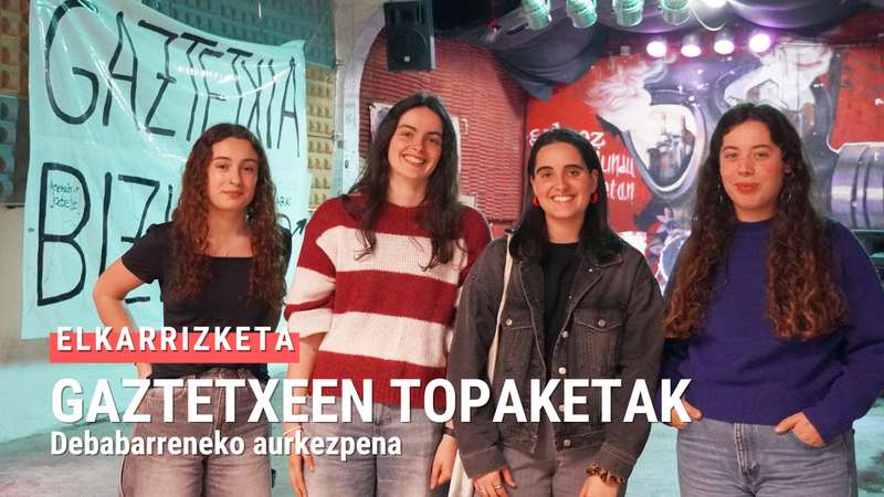 EHko Gaztetxe eta Gazte Asanbladen Topaketen aurkezpena Debabarrenean