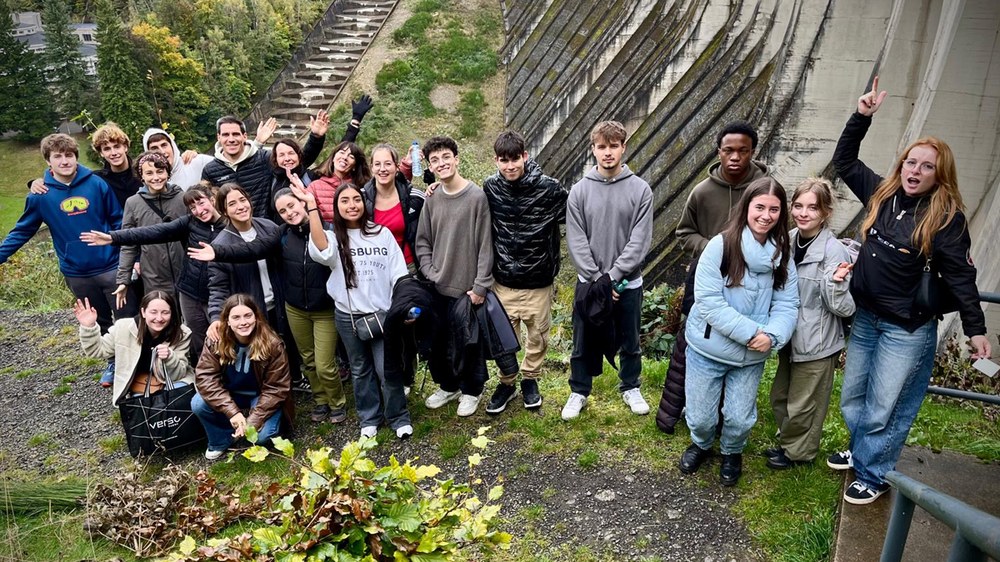 Eibar BHIko alemaneko ikasleak Belgikan izan dira elkartrukean