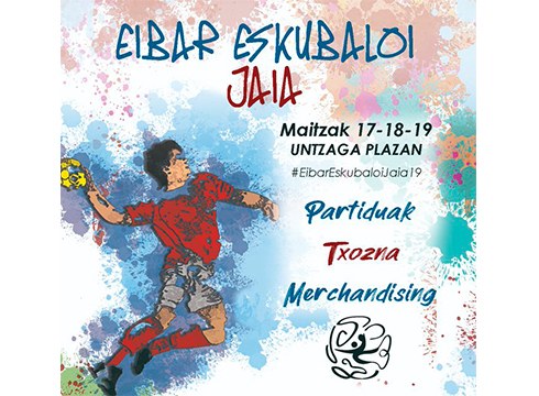 ‘Eibar Eskubaloi Jaia’ ospatuko da asteburuan
