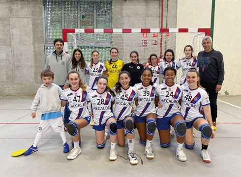 Eibar Eskubaloi Taldeko infantil mailako neskak Espainiako txapelketara