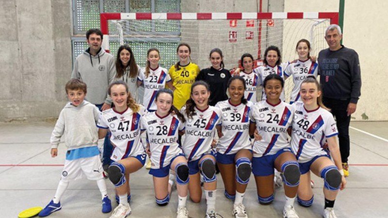 Eibar Eskubaloi Taldeko infantil mailako neskak Espainiako txapelketara