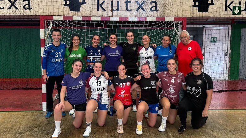 Eibar Eskubaloia hasi da 2026/27 denboraldia prestatzen